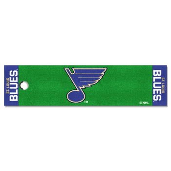 St. Louis Blues Putting Green Mat - 1.5ft. x 6ft.