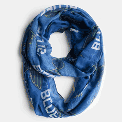 St. Louis Blues Sheer Infinity Scarf