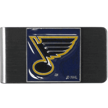 St. Louis Blues Steel Money Clip