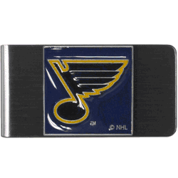 St. Louis Blues Steel Money Clip