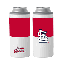 St Louis Cardinals 12oz Colorblock Slim Can Coolie