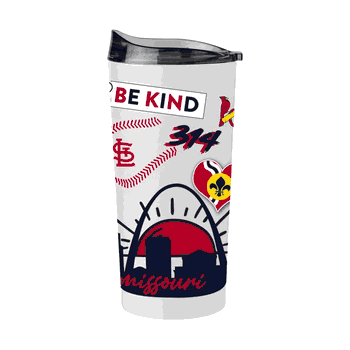 St Louis Cardinals 20oz Native Powder Coat Tumbler