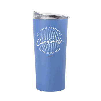 St. Louis Cardinals 20oz Retro Script Arctic Powder Coat Tumbler