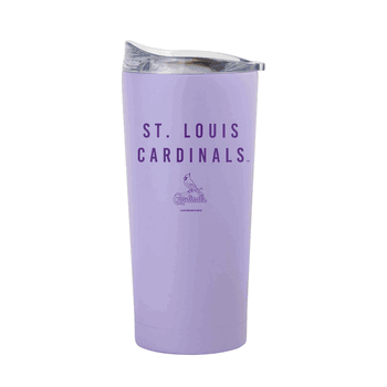 St. Louis Cardinals 20oz Tonal Lavender Powder Coat Tumbler