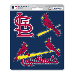 St. Louis Cardinals 3 Piece Decal Sticker Set