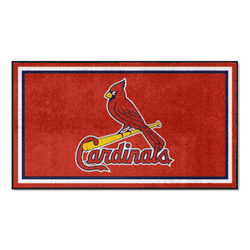 St. Louis Cardinals 3ft. x 5ft. Plush Area Rug