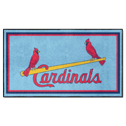 St. Louis Cardinals 3ft. x 5ft. Plush Area Rug - Retro Collection