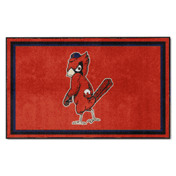 St. Louis Cardinals 4ft. x 6ft. Plush Area Rug