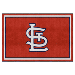 St. Louis Cardinals 5ft. x 8 ft. Plush Area Rug