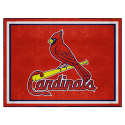 St. Louis Cardinals 8ft. x 10 ft. Plush Area Rug