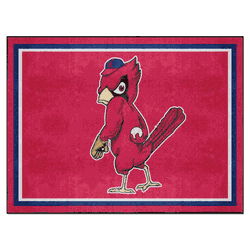 St. Louis Cardinals 8ft. x 10 ft. Plush Area Rug - Retro Collection