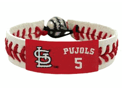 St. Louis Cardinals Albert Pujols Jersey Baseball Bracelet  CO