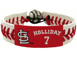 St. Louis Cardinals Bracelet Classic Baseball Matt Holiday CO