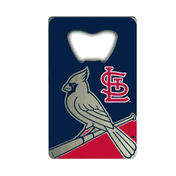 St. Louis Cardinals Credit Card Style Bottle Opener - 2 x 3.25