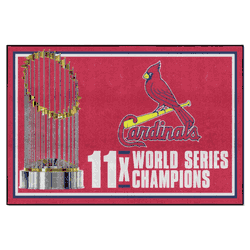 St. Louis Cardinals Dynasty 5ft. x 8 ft. Plush Area Rug
