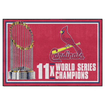 St. Louis Cardinals Dynasty 5ft. x 8 ft. Plush Area Rug