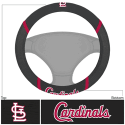 St. Louis Cardinals Embroidered Steering Wheel Cover