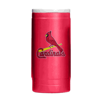 St Louis Cardinals Flipside Powder Coat Slim Can Coolie