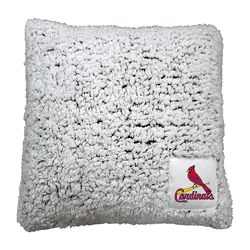 St Louis Cardinals Frosty Throw Pillow