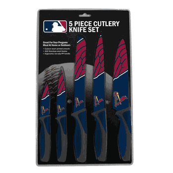 St. Louis Cardinals Knife Set - Kitchen - 5 Pack