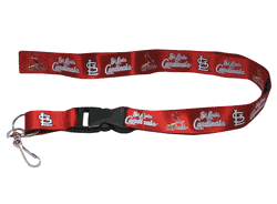 St. Louis Cardinals Lanyard - Breakaway with Key Ring