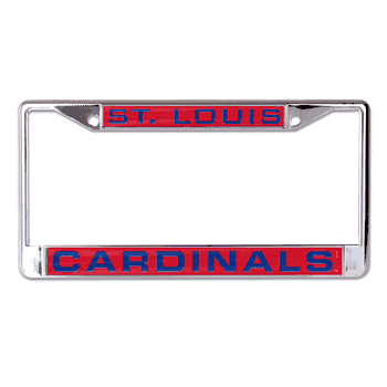St. Louis Cardinals License Plate Frame - Inlaid