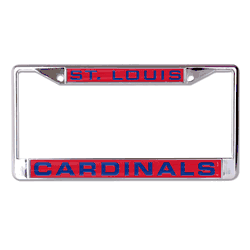 St. Louis Cardinals License Plate Frame - Inlaid