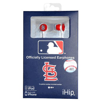 St. Louis Cardinals Logo Earbuds