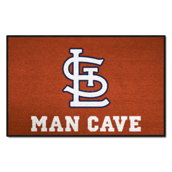 St. Louis Cardinals Man Cave Starter Mat Accent Rug - 19in. x 30in.