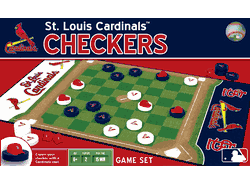 St. Louis Cardinals MLB Checkers