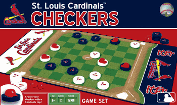 St. Louis Cardinals MLB Checkers