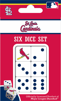 St. Louis Cardinals MLB Dice Set