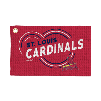 St. Louis Cardinals MLB Droplets Waffle Fan Towel 16x25 inches