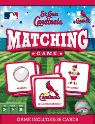 St. Louis Cardinals MLB Matching Game