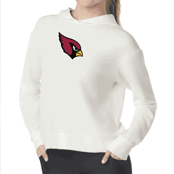 St. Louis Cardinals NFL Kadi Waffle Hoodie Coconut Cream Medium