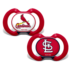 St. Louis Cardinals Pacifier 2-Pack