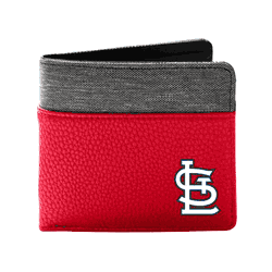 St. Louis Cardinals Pebble BiFold Wallet LRED