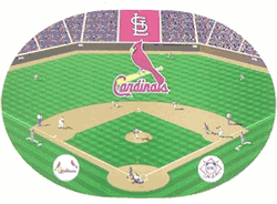 St. Louis Cardinals Placemats Set of 4 CO