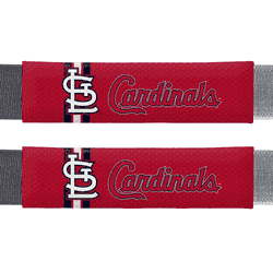 St. Louis Cardinals Seat Belt Pads Rally Design CO
