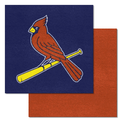 St. Louis Cardinals Team Carpet Tiles - 45 Sq Ft.
