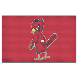 St. Louis Cardinals Ulti-Mat Rug - 5ft. x 8ft. - Retro Collection