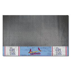 St. Louis Cardinals Vinyl Grill Mat - 26in. x 42in.