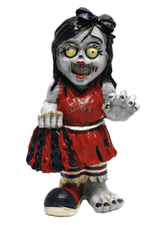 St. Louis Cardinals Zombie Cheerleader Figurine CO
