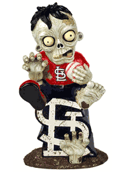 St. Louis Cardinals Zombie Figurine - On Logo CO