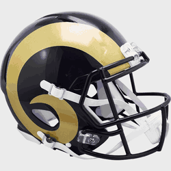 St. Louis Rams 2000 to 2016  Authentic Speed Full Size Throwback Football Helmet