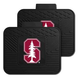 Stanford Cardinal Back Seat Car Utility Mats - 2 Piece Set