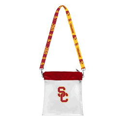 Stanford Cardinal Clear Pattern Strap Bag