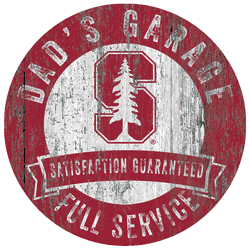 Stanford Cardinal Dad's Garage Sign