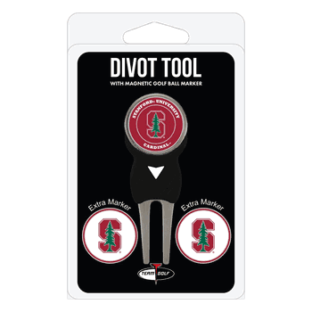 Stanford Cardinal Divot Tool Pack - Signature tool w/ 3 markers