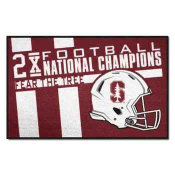 Stanford Cardinal Dynasty Starter Mat Accent Rug - 19in. x 30in.